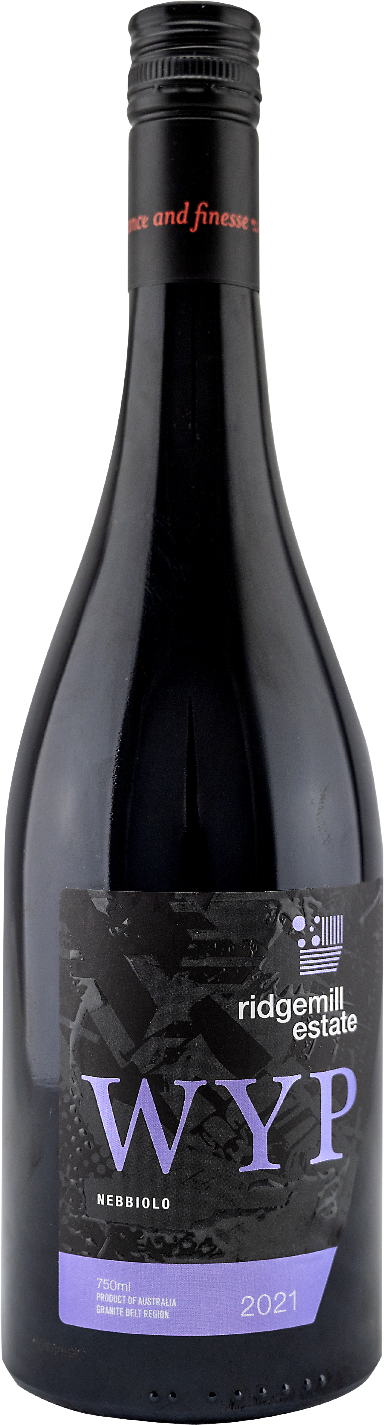 Ridgemill Estate WYP Nebbiolo 2021 Granite Belt